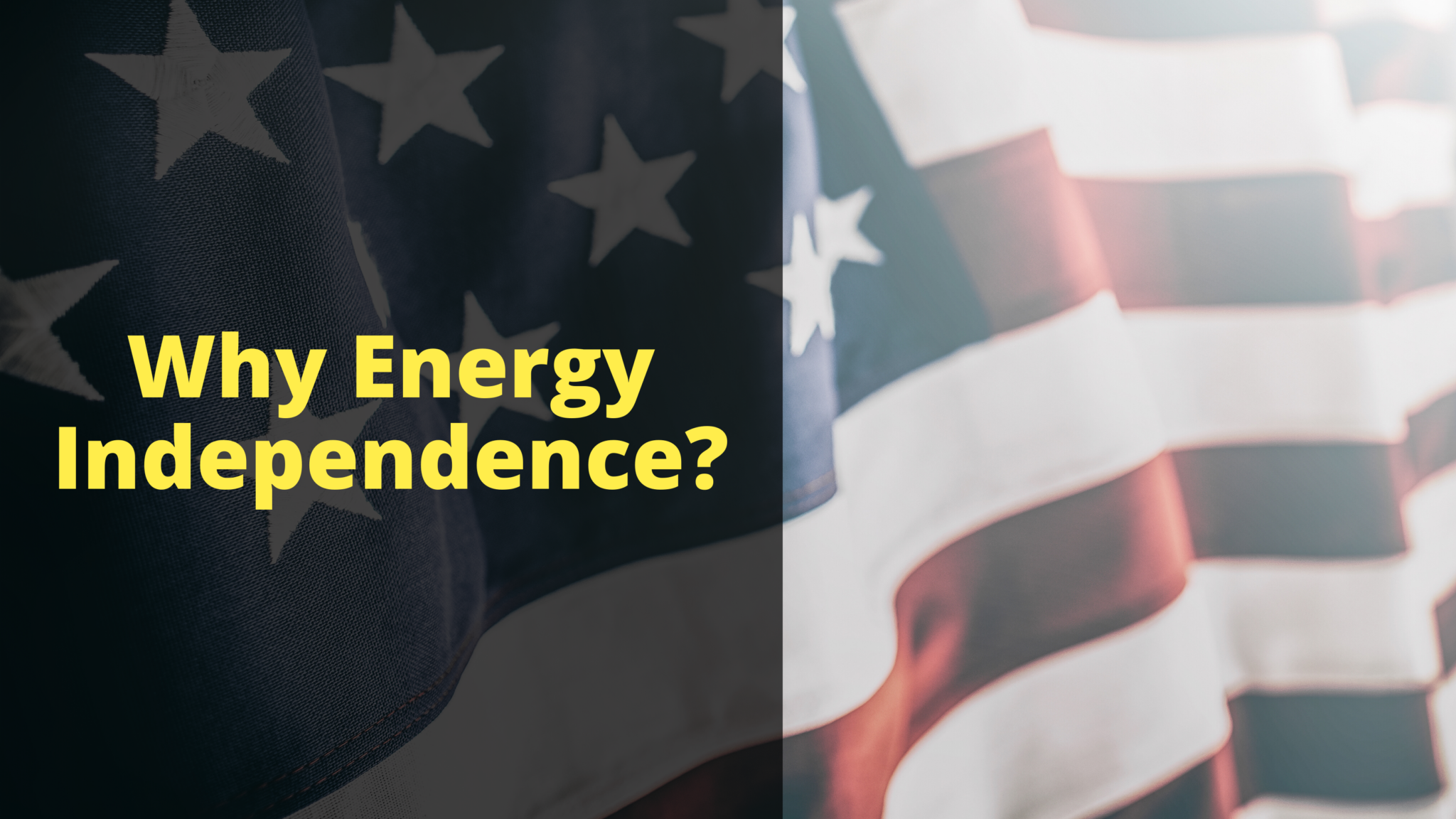 energy independence