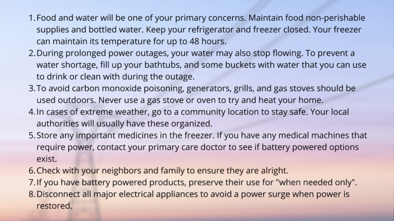 How to Prepare for a Power Outage - Energy Professionals | Leading ...