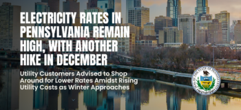 Electricity Rates in Pennsylvania Remain High