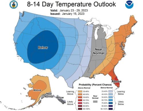 NOAA - 8 to 14 - Jan 16th